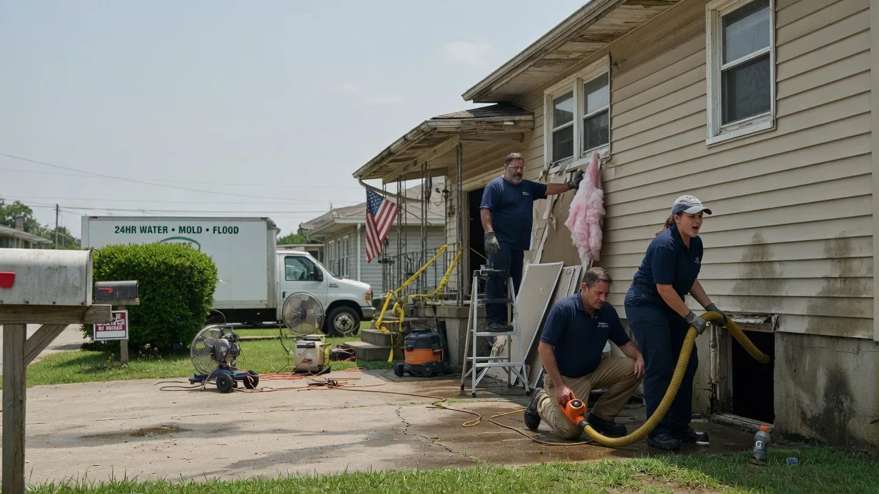 Water Damage Repair in Louisburg, NC near me